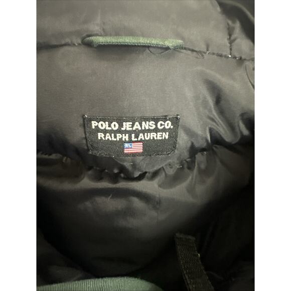 VTG Ralph Lauren Polo Jeans Co. Puffer Parka Down Filled Men’s Approx SZ XL - Picture 11 of 16